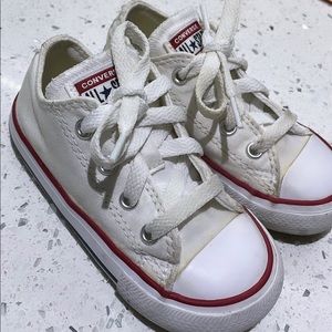 Toddler Converse White Size 7